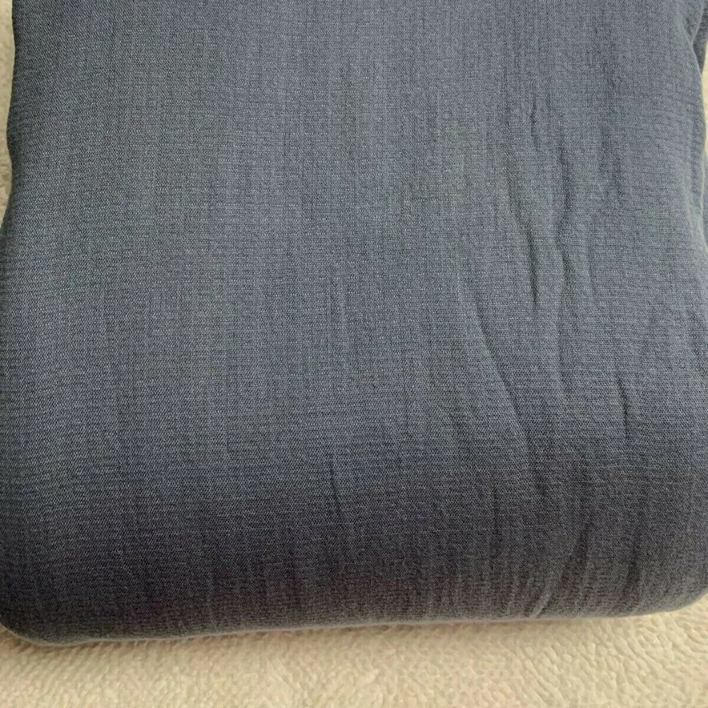 NWT! RH Teen Washed‎ Cotton Gauze Duvet Cover-Full/Queen Midnight/Blue